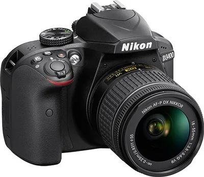 Produktbild von Nikon D3400 Kit 18-55 mm digitale Spiegelreflexkamera schwarz