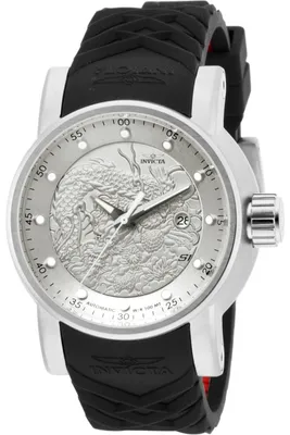 Obrázok produktu pre Invicta S1 Rally 15862 Pánske hodinky - Automatický stroj - Nerezová oceľ so strieborným ciferníkom - 48 mm