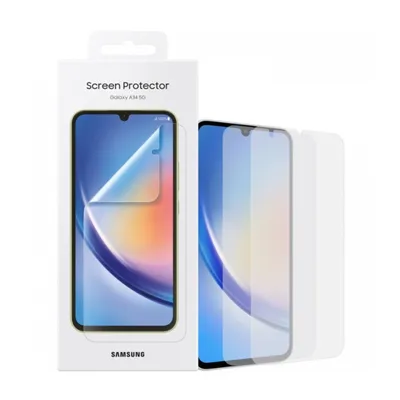 Produktbild von Samsung EF-UA346, Samsung, Galaxy A34 5G, Kratzresistent, Transparent, 2 Stück(e)