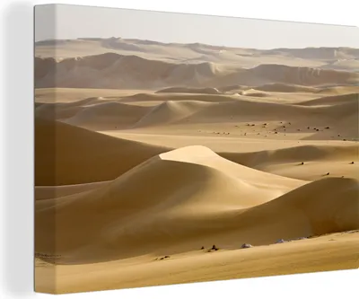 Produktbild von OneMillionCanvasses® - Leinwandbilder - 150x100 cm, Wüste in Ägypten, Wandbilder Kunstdruck Wanddekoration