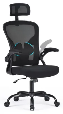 Immagine prodotto di Sedia regolabile in altezza, ergonomica, per ufficio o scrivania, confortevole