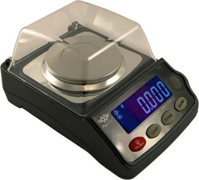 Produktbild von 60g Präzisionswaage mit 0,001g Ablesbarkeit und Windschutz Gempro300