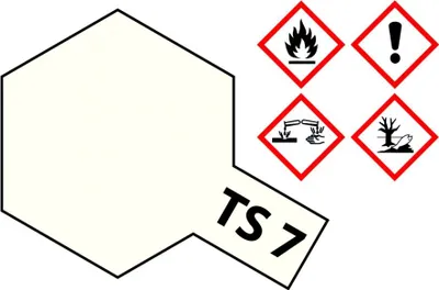 Produktbild von TS-7 Racing-Weiss glänzend 100ml 300085007