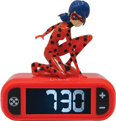 Produktbild von Wecker mit Nachtlicht Miraculous in 3D