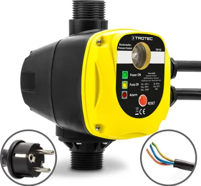 Produktbild von TROTEC Elektronischer Druckschalter TDP DS Pumpensteuerung Druckregler für Hauswasserwerke Wasserpumpen (max. 10 bar) ohne Stecker