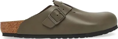 Produktbild von Birkenstock Boston Uni Sandalen Pantolette Leder Normale Weite 1029079