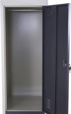 Zdjęcie produktu dla Szafka Boston T853, szafka z sejfem, metalowa 185x38x45cm ~ ciemnoszary