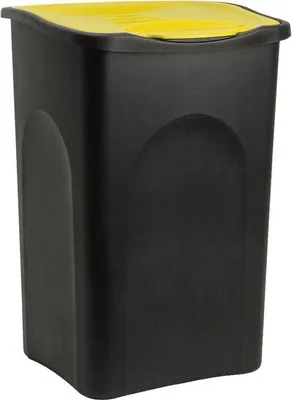 Produktbild von Müllbehälter 50 Liter mit Deckel für Küche und Abfalltrennung