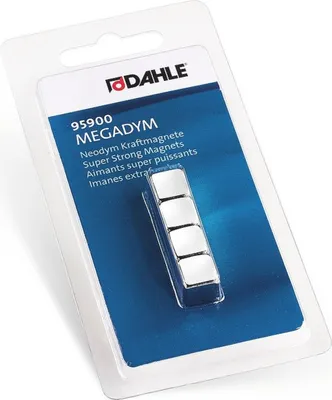 Produktbild von Megadym Magnet Cube 10x10x10mm VE=5x4 Stück silber