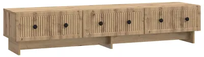 Obrázek produktu pro vidaXL Skříňka pod televizi 147 x 34,5 x 30 cm, dřevotřísková deska v provedení dub Artisan