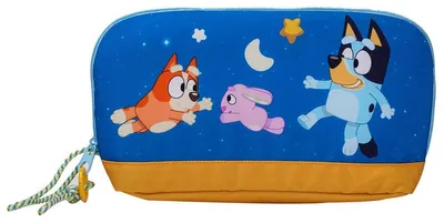Productafbeelding van Bluey etui, 24 cm, kinderschooltasje met binnenvakken
