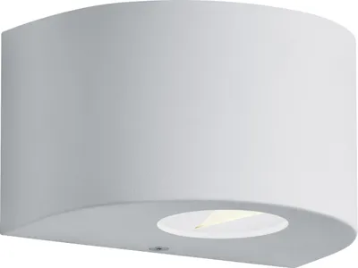 Produktbild von Reality Leuchten LED Außen-Wandleuchte Rosario weiß matt Up- & Downlight