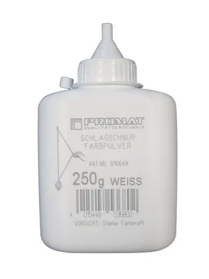 Produktbild von Schlagschnurkreide 250 g rot Kunststoffflasche