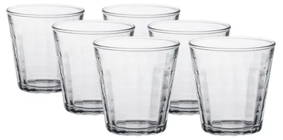 Produktbild von Duralex Trinkglaser Prisme - 6x Stuck - Glas - 220 ml