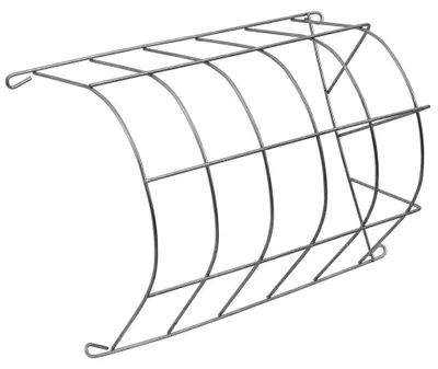 Productafbeelding van Hooiruifje halfrond verzinkt voor konijnen, knaagdieren en pluimvee 24 x 18 x 12 cm