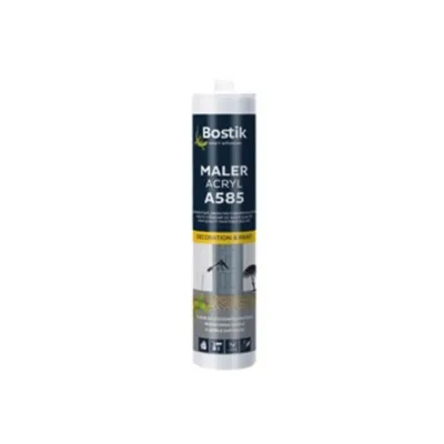 Produktbild von Bostik A585 Maler Acryl 300ml Kartusche 1K Fugen Acryl Dichtstoff Weiß