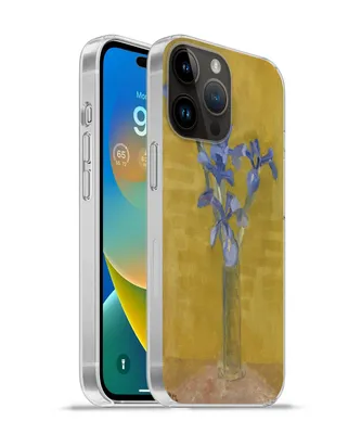 Produktbild von MuchoWow® Handyhülle Schutzhülle Hülle für Apple iPhone 14 Pro - Softcase Schwertlilien - Piet Mondrian - Alte Meister Silikon Softcase Handy Hülle - Umschlag