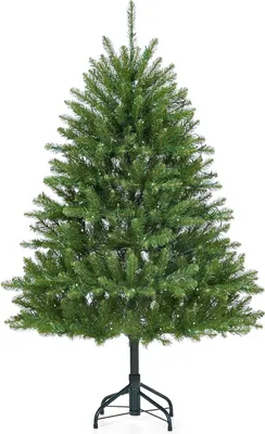 Immagine prodotto di Albero di Natale artificiale - Albero di Natale illuminato a LED - 180 cm - Rami in PVC densi - Supporto pieghevole - Per interni - Rosa intenso