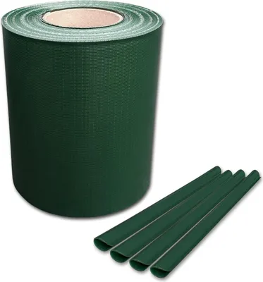 Produktbild von 1 Rolle Sichtschutzstreifen 19 cm x 50 m RAL 6005, Moosgrün