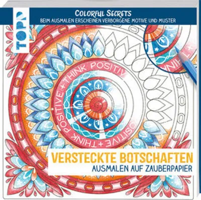 Obrázok produktu pre Colorful Secrets - Versteckte Botschaften (Ausmalen auf Zauberpapier)