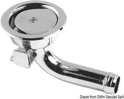 Image de Aérateur de réservoir en acier VA, modèle encastrable, tête de 50 mm, 1 pièce