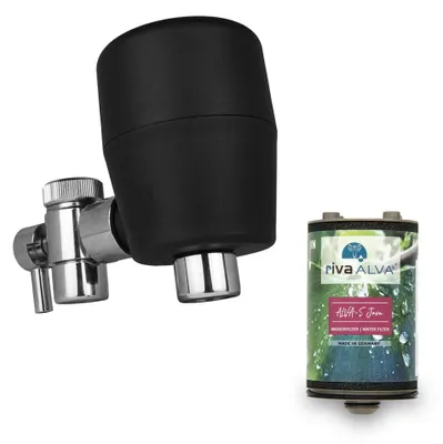 Produktbild von rivaALVA-S Jova Wasserhahnfilter | Blockaktivkohlefilter plus Membranstufe