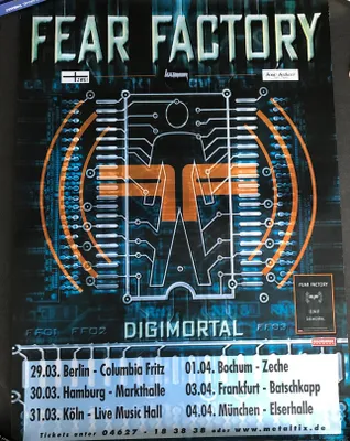 Produktbild von Fear Factory – Deutschlandtournee – Plakat – 59x84 cm