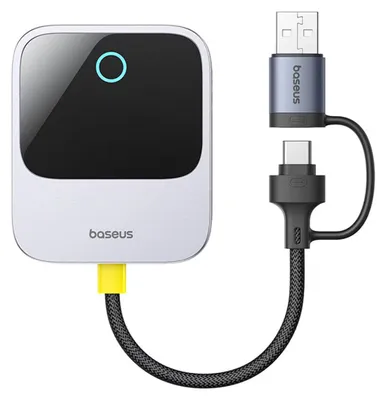 Obrázok produktu pre Adaptér CarPlay Baseus SafeJourney Series, bezdrôtový, sivý