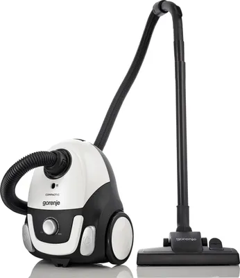 Produktbild von Gorenje VCEA11CXWII, 750 W, Zylinder-Vakuum, Trocken, Staubbeutel, 2 l, HEPA