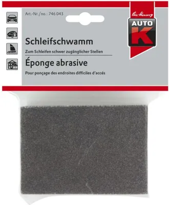 Produktbild von Auto-K Schleifschwamm 3 x 13 x 16,6 cm, nass & trocken
