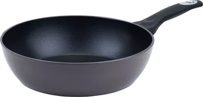 Produktbild von RESTO PAVO 93033 Hluboká pánev Wok Pánev z vysoce kvalitního kovaného hliníku s nepřilnavým povrchem pro všechny varné desky včetně indukce (Ø28 h=7,7 cm/ Ø dna 180 mm)
