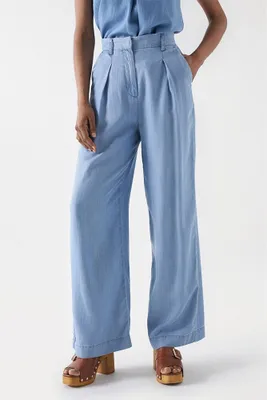 Produktbild von Salsa Jeans 21008156 Palazzo Fit Hosen Blau L / 32 Frau Blau L