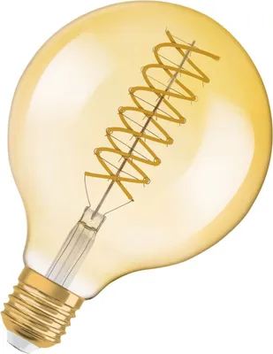 Produktbild von OSRAM Vintage 1906 LED CLASSIC 8.8W 824 Gold E27 Lampe 806lm 2400K warmweiss wie 60W dimmbar 4099854137884