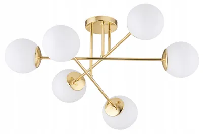 Produktbild von Deckenlampe E27 70 cm breit Kugelschirm Modern Deckenleuchte