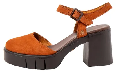 Produktbild von Art Sandalen mit Absatz Damen 1991 NOBUCK DARK ORANGE / EIVISSA Farbe Orange