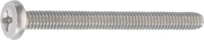 Produktbild von Connex Gewindeschrauben M4 x 20 mm PH 2 Linsenkopf - 16 Stück Edelstahl