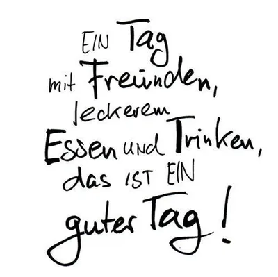 Produktbild von 20 Servietten "Guter Tag" / Größe: 33x33cm