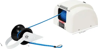 Obrázek produktu pro Elektrický kotevní naviják, nosnost 20 kg, lano 30 m, BÍLÝ