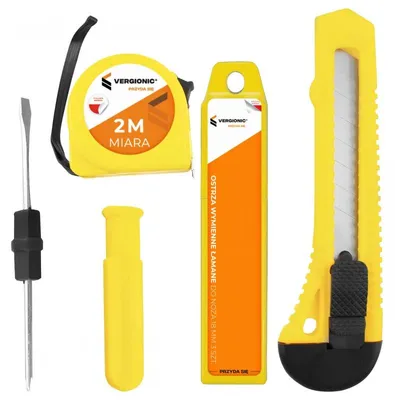 Produktbild von Vergionic 7970 Heimwerker-Werkzeugset, 4-teilig