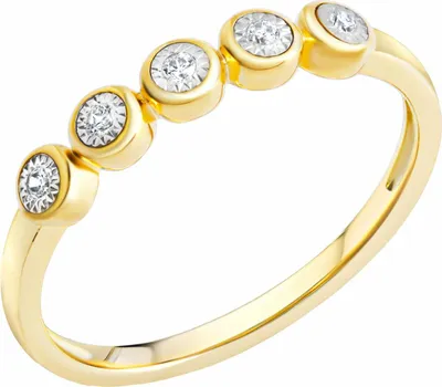 Produktbild von Diamonds by Ellen K. Ring 585/- Gold mehrfarbig 062 (19,7) Brillant weiß 316370061-1