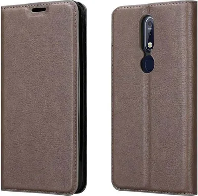 Zdjęcie produktu dla Cadorabo DE-143259, Nokia, Nokia 7.1, Brązowy