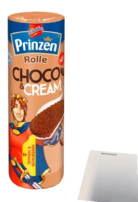Produktbild von DeBeukelaer Prinzenrolle Choco Cream (352g Packung) + usy Block