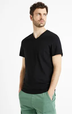 Produktbild von Celio Baumwoll-T-Shirt Debasev 1128133__XL