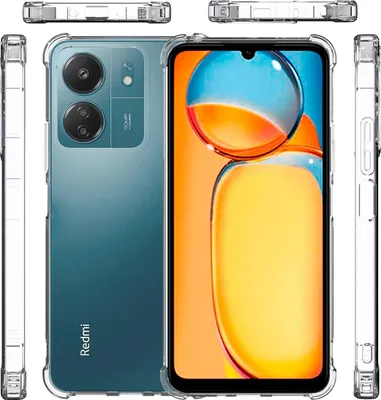 Produktbild von Pro Xiaomi Redmi 13C Shock TPU Protective Case Kryt mobilního telefonu Transparentní