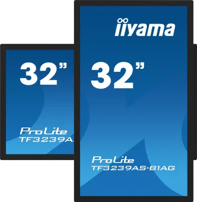 Productafbeelding van iiyama TF3239AS-B1AG iiyama ProLite TF3239ASB1AG LED-Touch-Display, schwarz, 80,0 cm (32,0 Zoll)