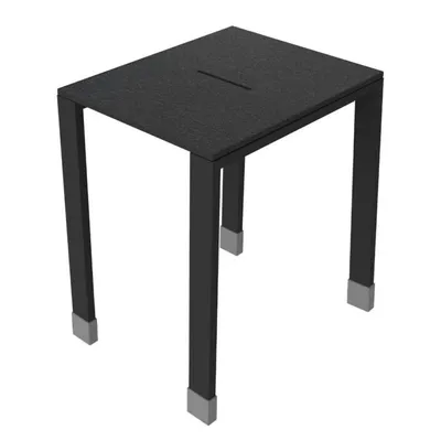Zdjęcie produktu dla Allibert Loft-Game stołek prysznicowy 45 x 30 x 45 cm czarny