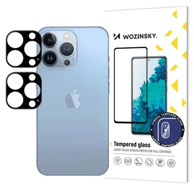 Produktbild von Wozinsky Vollkameraglas für iPhone 17, Schwarz, 2er-Set