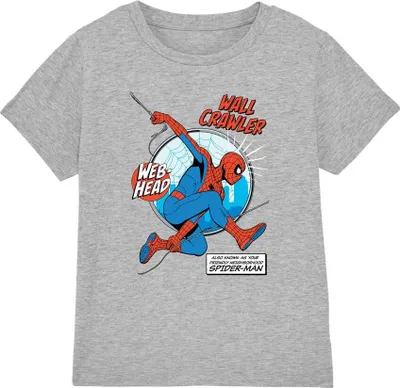 Produktbild von Spider-Man - "Wall Crawler" T-Shirt für Kinder TV15134 (128) (Sport Heide)