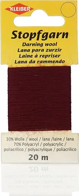 Immagine prodotto di KLEIBER 71033 Filato per rammendo KLEIBER, 20 m, bordeaux
