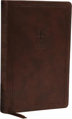 Produktbild von NRSV Catholic Edition Gift Bible, Brown Leathersoft (Comfort Print, Holy Bible, Complete Catholic Bible, NRSV CE)